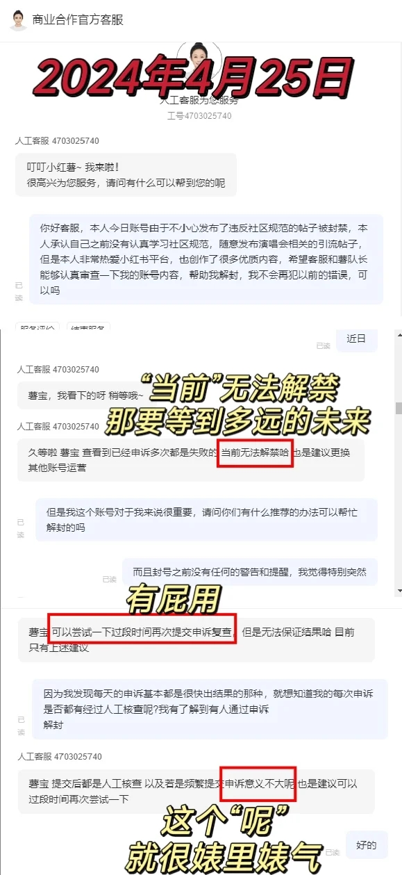 小红书从被封号到解封，我做了这一些努力