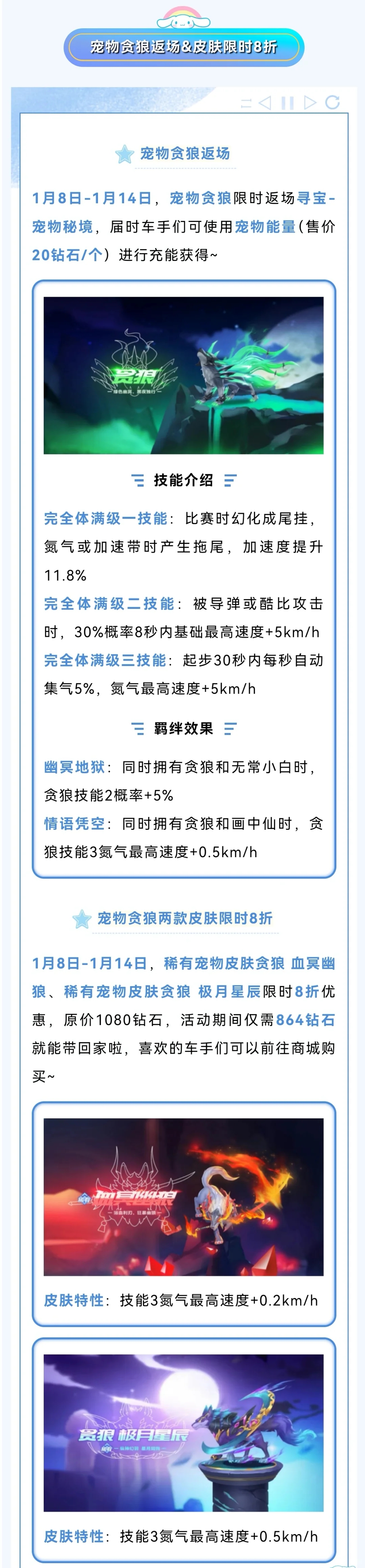 情报局Ⅰ冰魄、前世今生神虎返场，补给上新