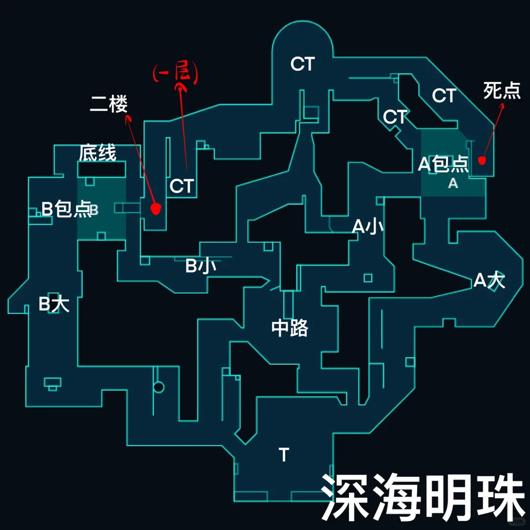 瓦的纯新手教学4:地图介绍和如何报点