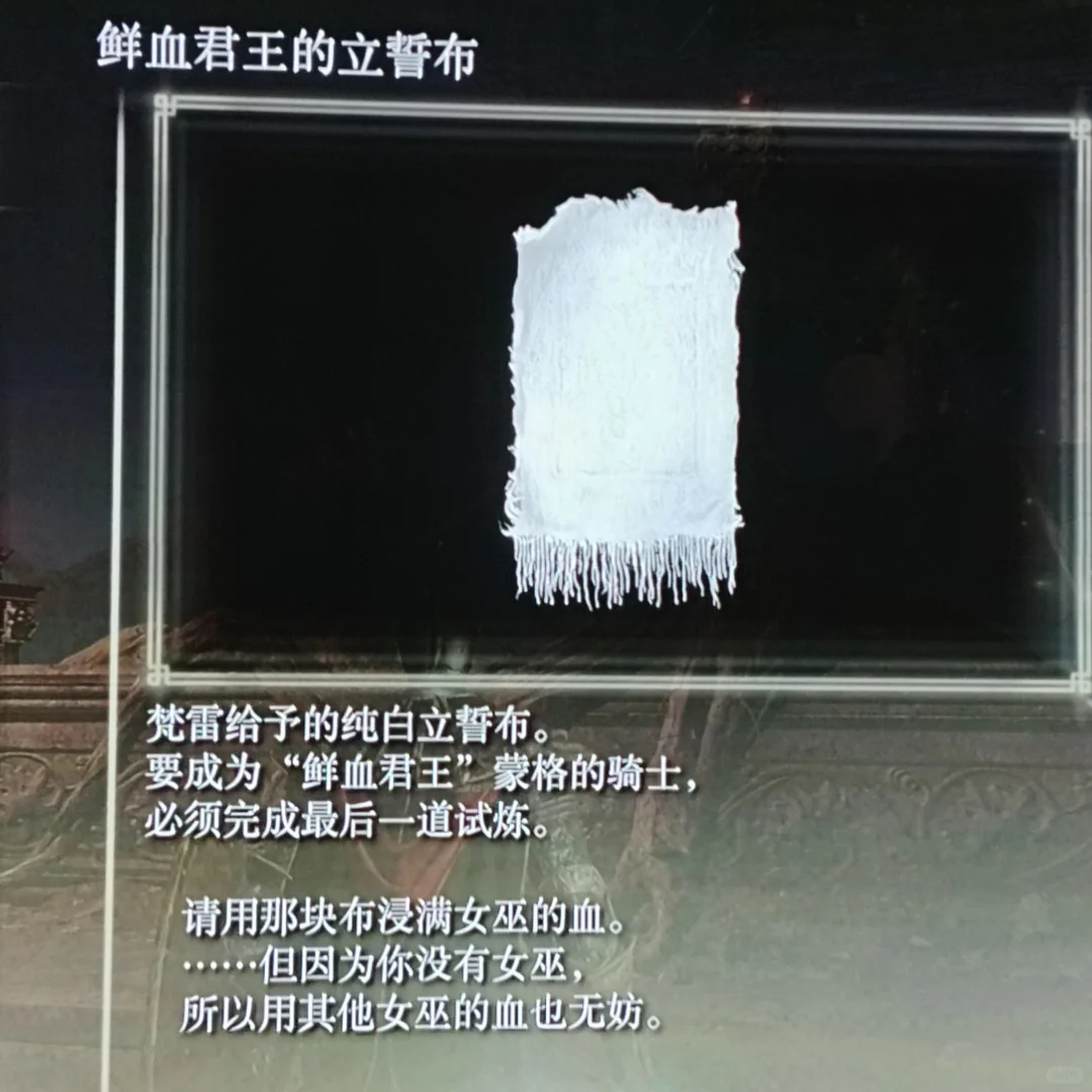 艾尔登法环 白面具梵雷 离线攻略1.10版本