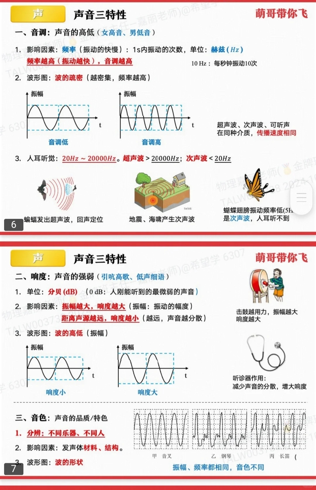 【初二声学】