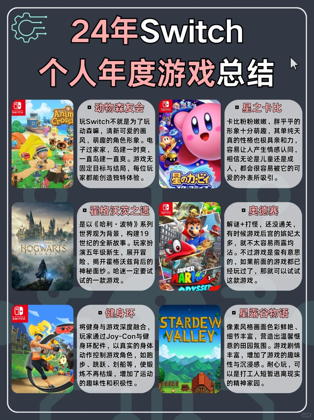 24年Switch个人年度游戏总结 第一实至名归