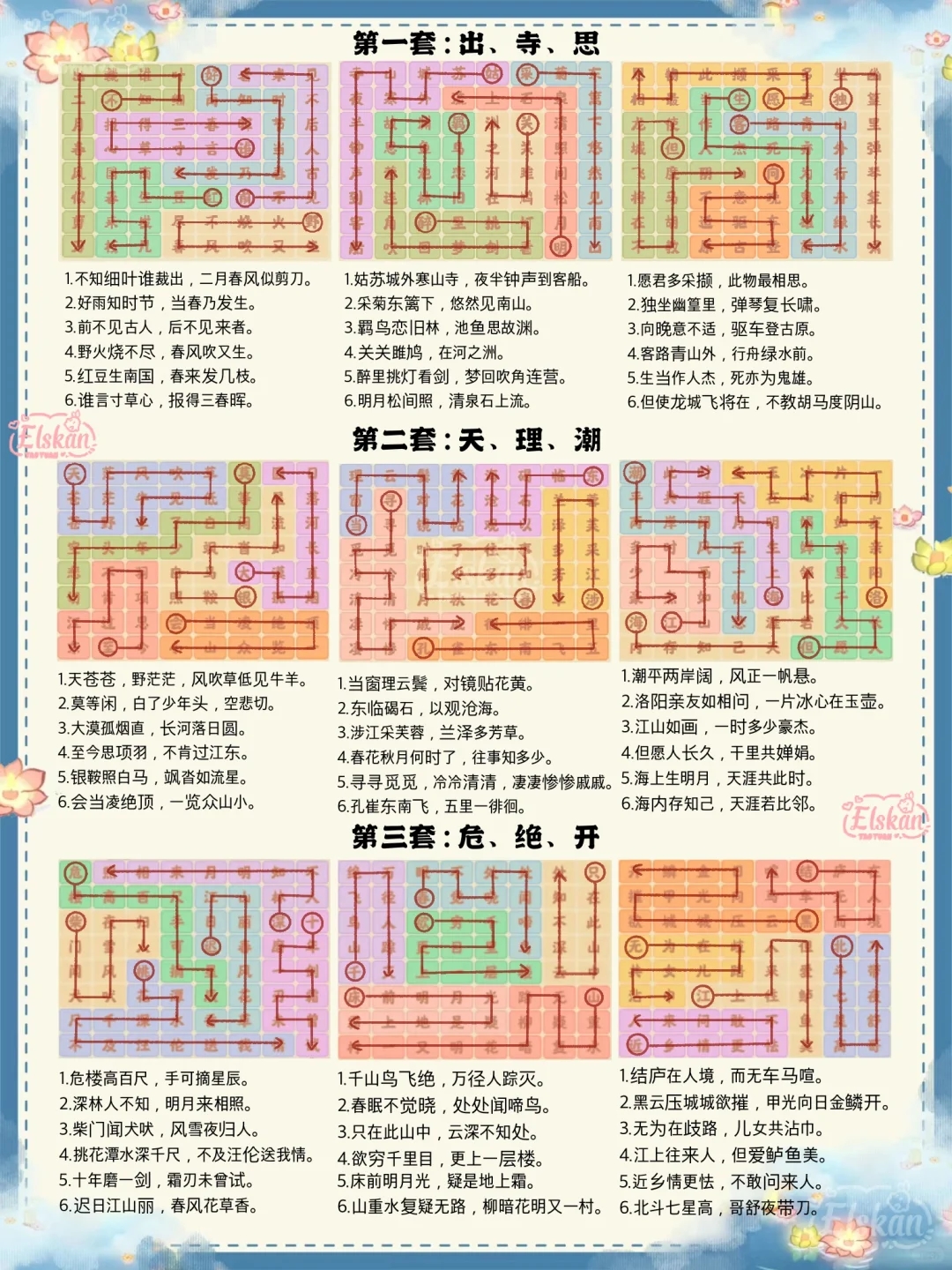 妙语诗才攻略大汇总（置顶不删版）