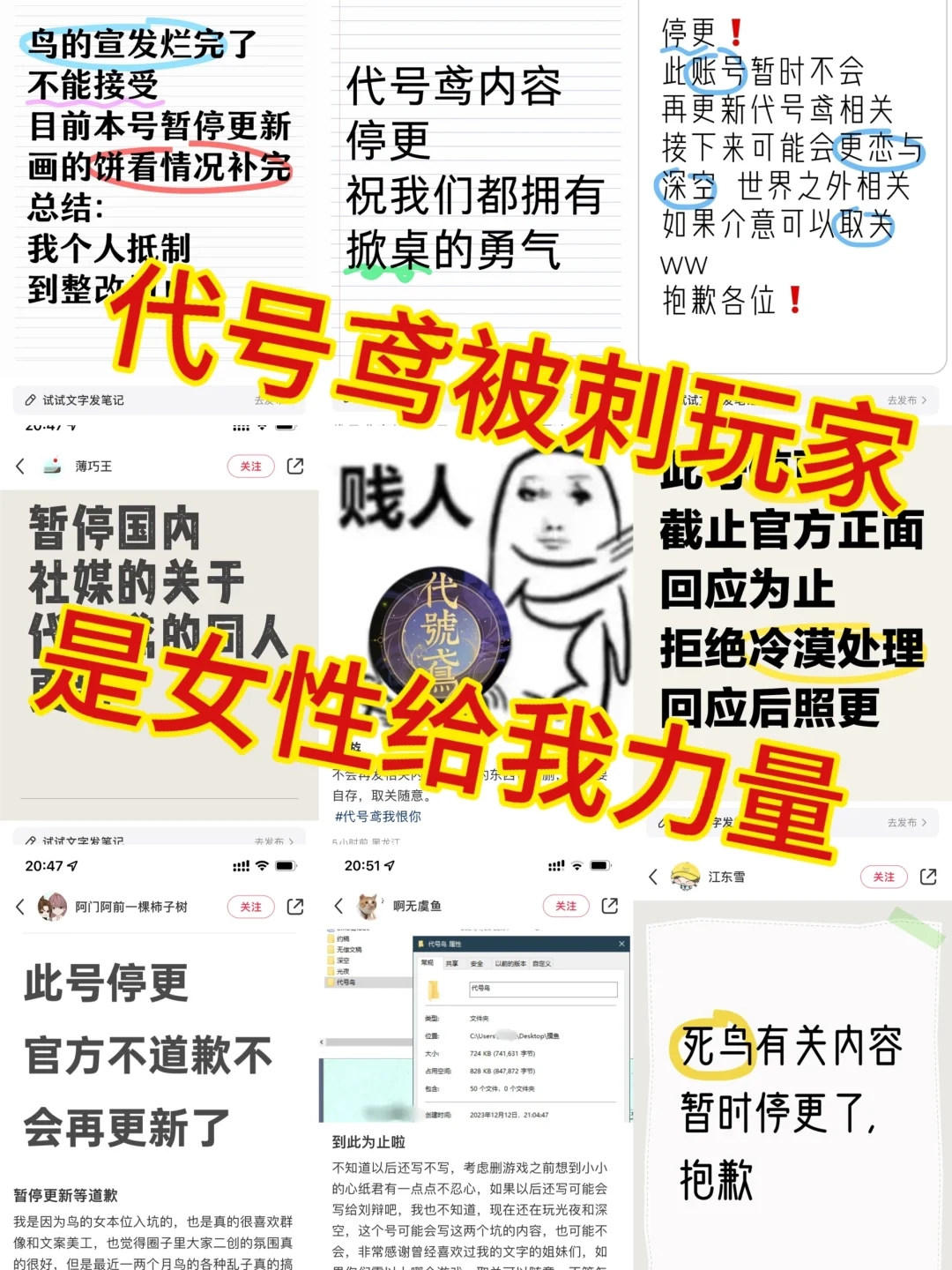 在被dhy背刺，是女性给我力量